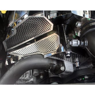 ACC® - Polished Engine Wire Harness Cover w/o Perforated Trim