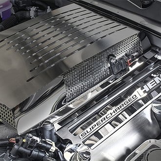 ACC® - Polished Fuel Rail Covers w/o Logo