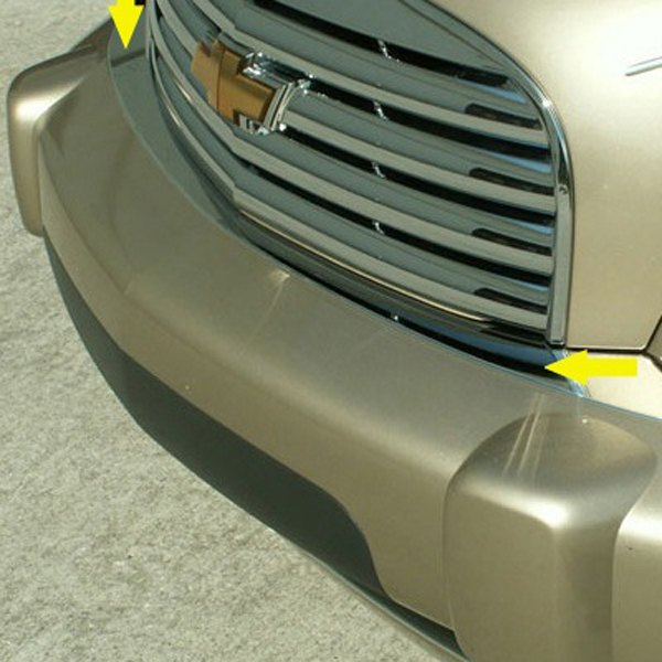 American Car Craft® - Polished Front Bumper Caps