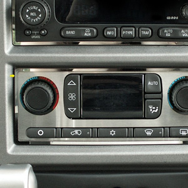 American Car Craft® - Polished A/C Surround Ring