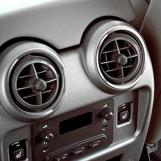 American Car Craft® - Polished A/C Vent Rings