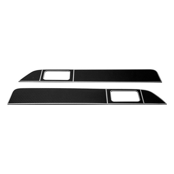 American Car Craft® - Plain Carbon Fiber Door Panel Inserts