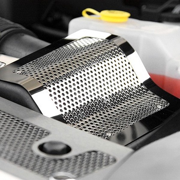 American Car Craft® - Perforated Polished Air Box Filter Cover