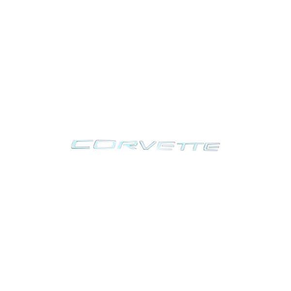 ACC® - "Corvette" Polished Rear Bumper Lettering