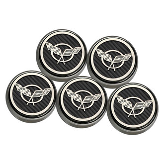 ACC® - GM Licensed Series Chrome with Crossed Flags Logo