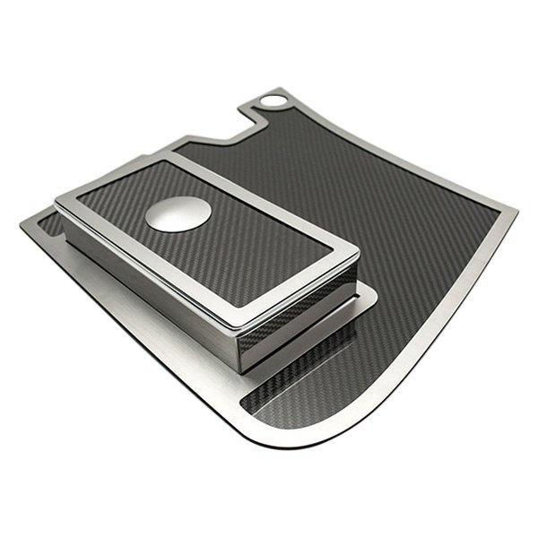 American Car Craft® - Plain Style Carbon Fiber Battery Fuse Box Cover
