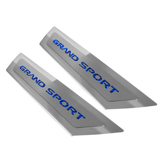 ACC® - Polished Outer Door Sills with Blue Grand Sport Logo
