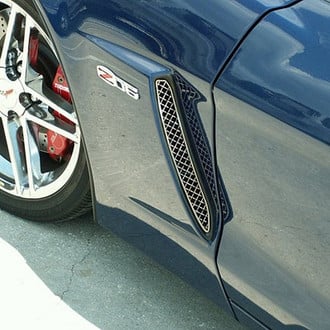 ACC® - Laser Mesh Polished Front Side Vent Grilles