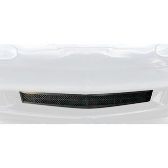ACC® - 1-Pc Stealth Series Black Laser Mesh Main Grille