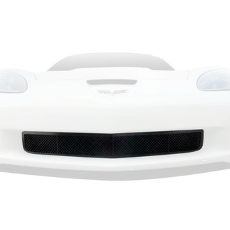 ACC® - 1-Pc Stealth Series Black Laser Mesh Main Grille
