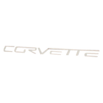 ACC® - "Corvette" Polished Rear Bumper Lettering
