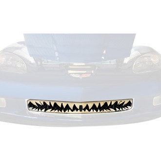 ACC® - 1-Pc Shark Tooth Style Polished CNC Machined Main Grille