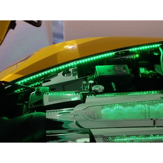 ACC® - Green Illuminated Polished Fender Caps