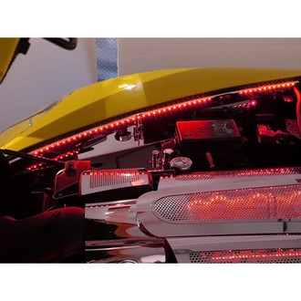 ACC® - Red Illuminated Polished Fender Caps