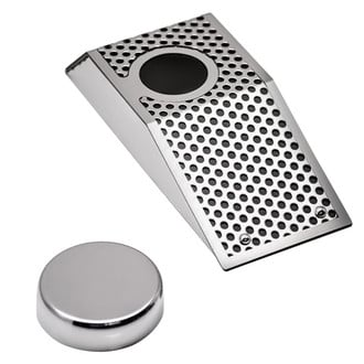 ACC® - Perforated Polished Power Steering Reservoir Cover with Cap Covers