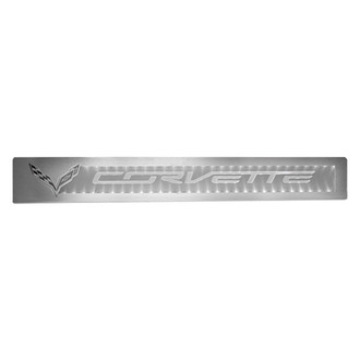 ACC® - Illuminated Brushed Door Sills with Corvette Logo