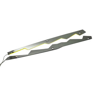 ACC® - Yellow Illuminated Polished Fender Caps