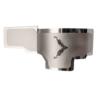 American Car Craft® - Alternator Cover with Crossed Flags Logo