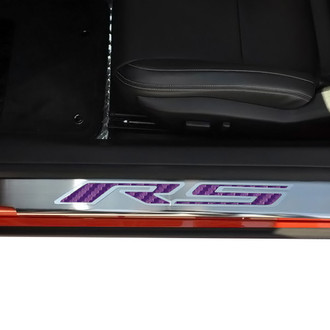 ACC® - Brushed/Polished Door Sills with Purple RS Logo