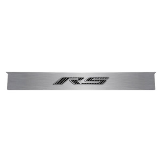 ACC® - GM Licensed Polished Trunk Lid Plate with Black Carbon Fiber RS Logo