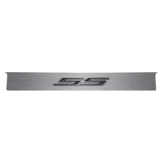 ACC® - GM Licensed Polished Trunk Lid Plate with Black Carbon Fiber SS Logo