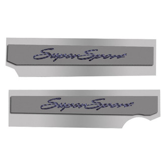 ACC® - Polished Fuel Rail Covers with Super Sport Logo