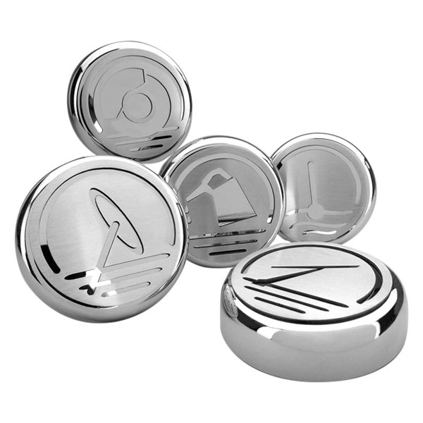 American Car Craft® - Executive Series Brushed Cap Cover Set