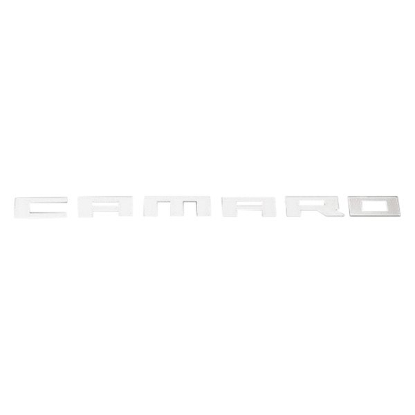 ACC® - "Camaro" Polished Fuel Rail Lettering