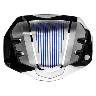 ACC® - Polished/Brushed Engine Shroud Cover with Carbon Fiber Inlay