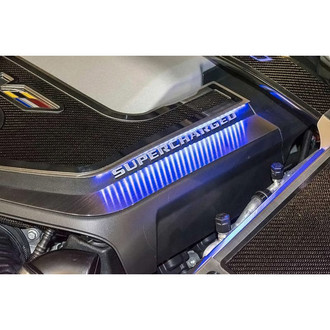 ACC® - Blue Illuminated Brushed Engine Shroud Kit