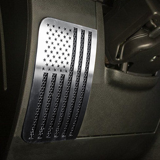 ACC® - Pride US Flag Polished Front Speaker Grilles