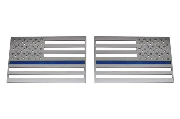 ACC® - "American Flag" Polished Driver Side Emblem