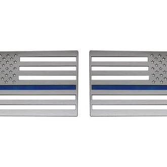 ACC® - "American Flag" Polished Driver Side Emblem