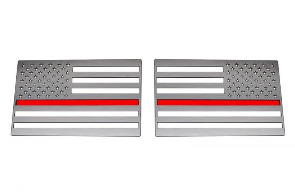 ACC® - "American Flag" Polished Driver Side Emblem