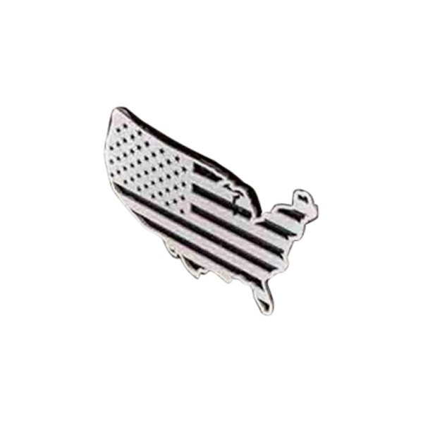 ACC® - "USA Map Flag" Polished Emblem