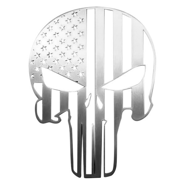 ACC® - "American Pride Patriot" Skull Polished Emblem