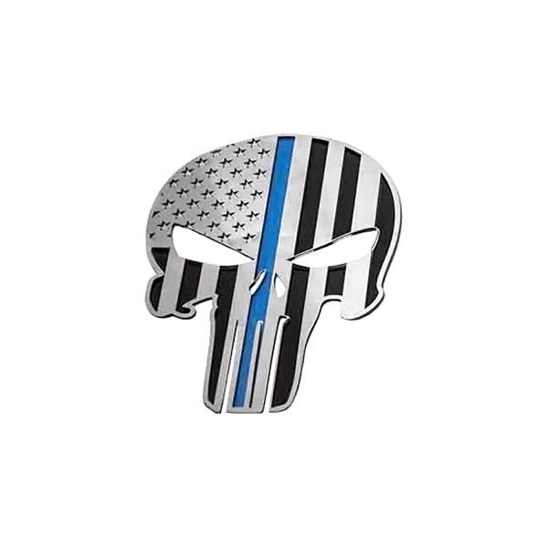 ACC® - "American Pride Patriot" Skull Polished Emblem