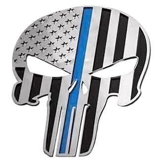 ACC® - "American Pride Patriot" Skull Polished Emblem