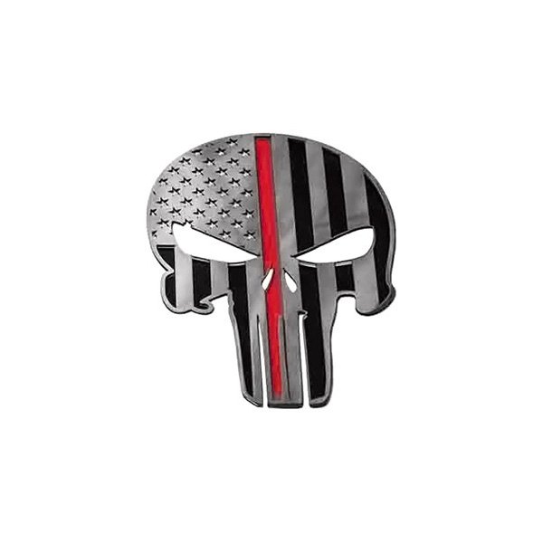 ACC® - "American Pride Patriot" Skull Brushed Emblem