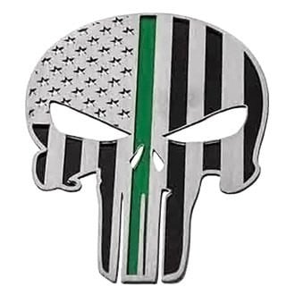 ACC® - "American Pride Patriot" Skull Brushed Emblem