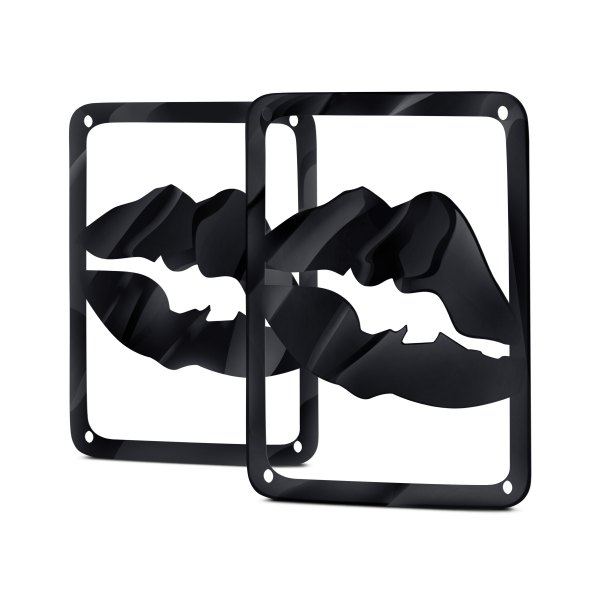 ACC® - Lips Style Black Tail Light Covers