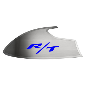 ACC® - Brushed Door Badge Plates with Dark Blue RT Logo