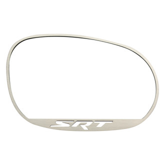 ACC® - Brushed Side View Mirror Trim with SRT Logo