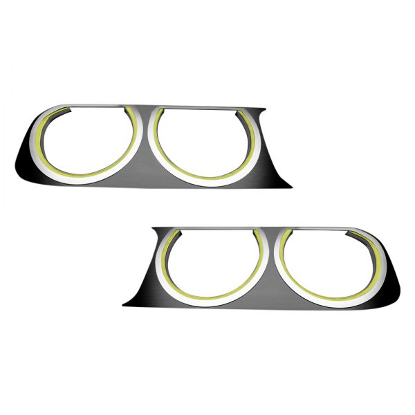 American Car Craft® - LED Brushed Headlight Surrounds