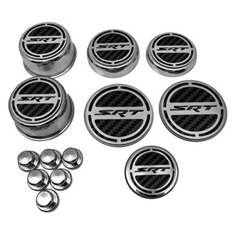 ACC® - Chrome Cap Cover Set with SRT8 Logo