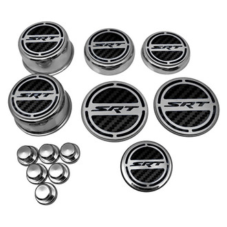 ACC® - Chrome Cap Cover Set with SRT8 Logo