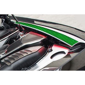 ACC® - Green Illuminated Carbon Fiber Fender Caps