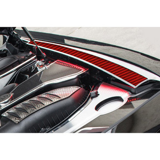 ACC® - Red Illuminated Carbon Fiber Fender Caps