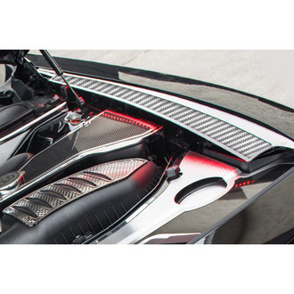 ACC® - White Illuminated Carbon Fiber Fender Caps
