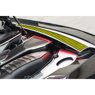 ACC® - Yellow Illuminated Carbon Fiber Fender Caps